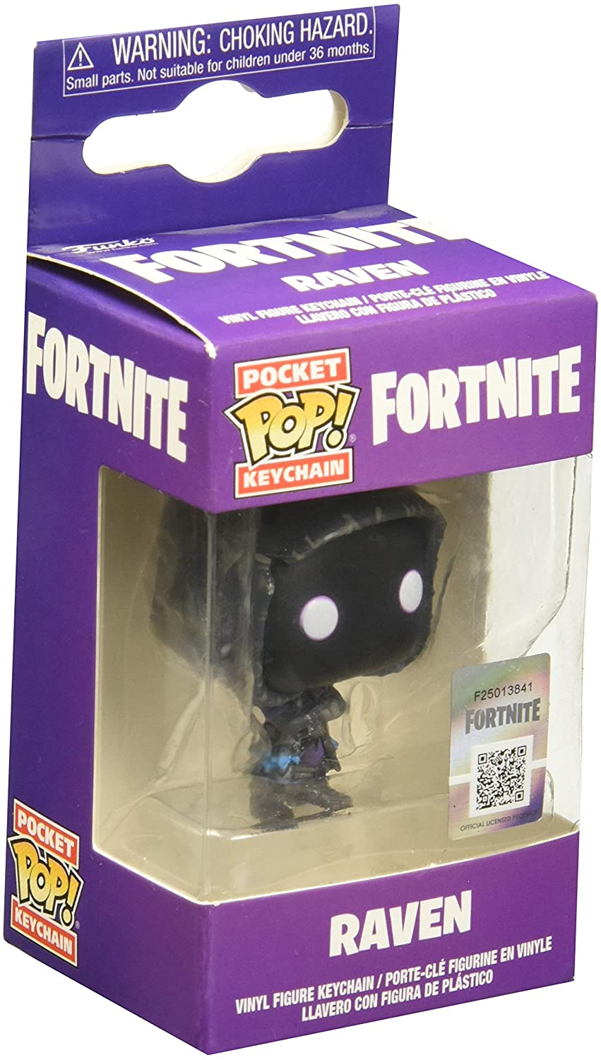 Foto 2 pulgar | Venta Internacional-  Last Level- Pocket Llavero Pop Fortnite: Raven, Multicolor (funko 1)