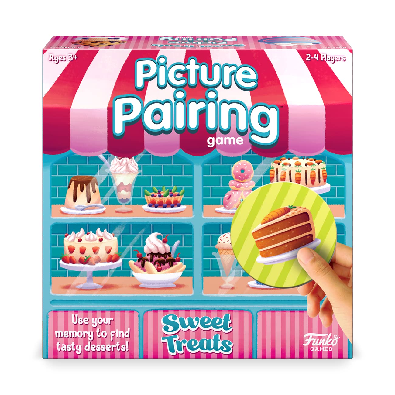 Venta Internacional-  Funko 53758 Signature Games :picture Pairing Game - Sweet Treats