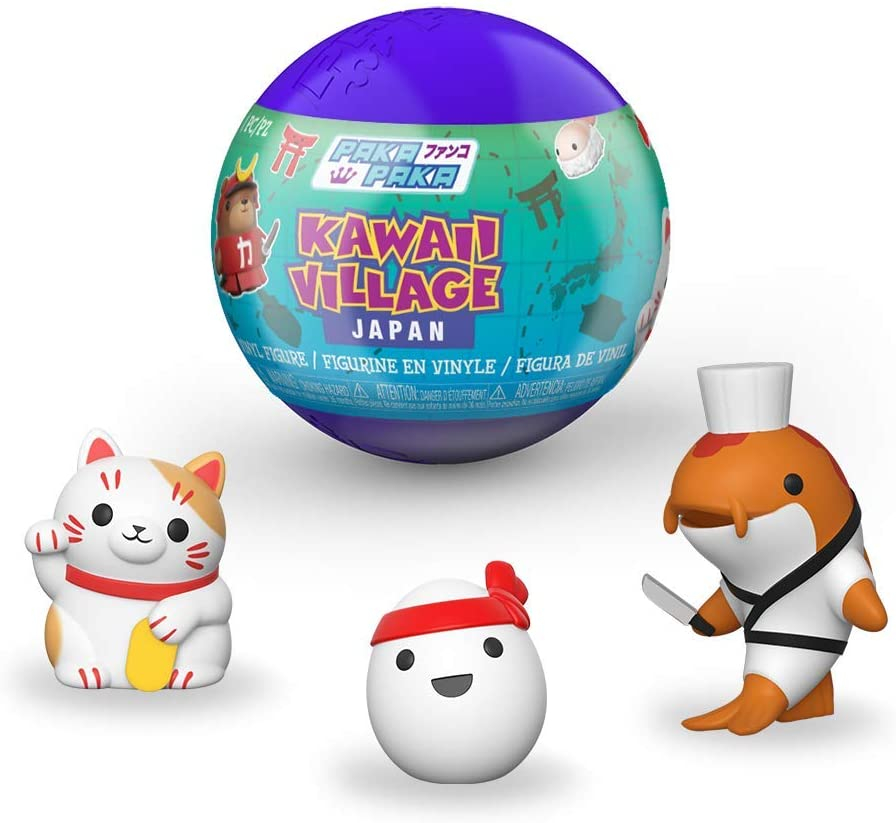 Venta Internacional-  Funko 43101 Paka-kawaii Village Japan Capsules (los Estilos Varían) Juguete Coleccionable, Mul