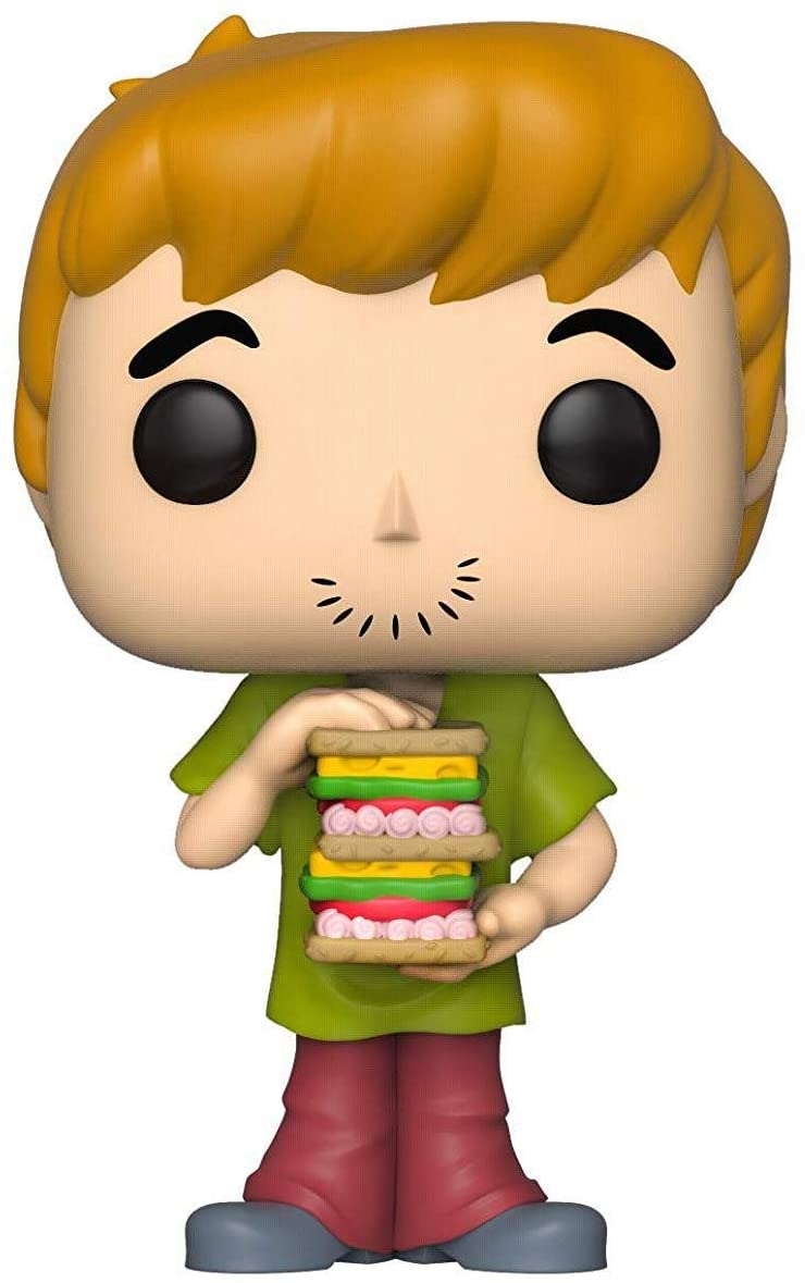 Venta Internacional-  Funko- Pop Figura De Vinilo: Animación: Scooby Doo-shaggy W/sandwich Coleccionable, Multicolo