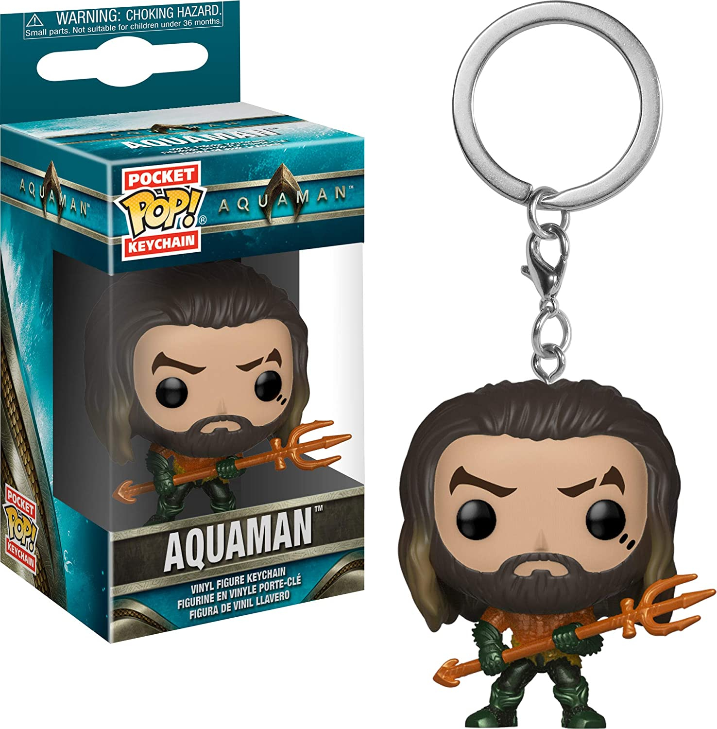 Venta Internacional-  Funko 31191 Pocket Pop Keychain: Aquaman: Arthur Curry As Gladiator