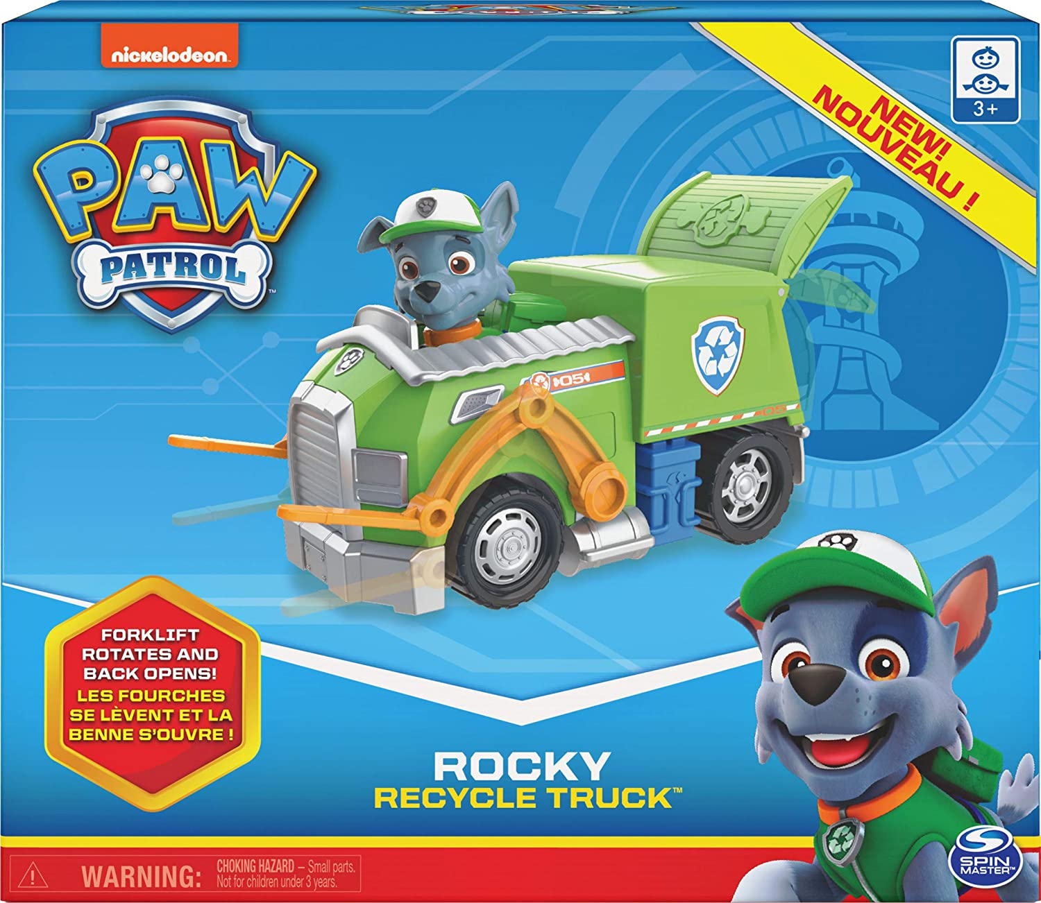 Foto 3 pulgar | Venta Internacional- Paw Patrol - Camión Verde De Reciclaje