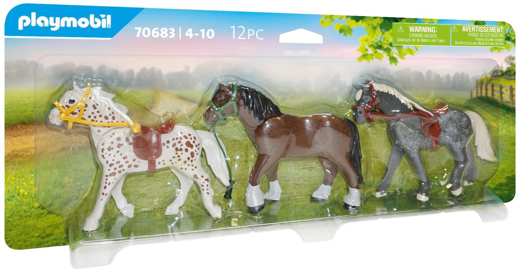 Venta Internacional-  Playmobil 70683a Juguete 3 Pony