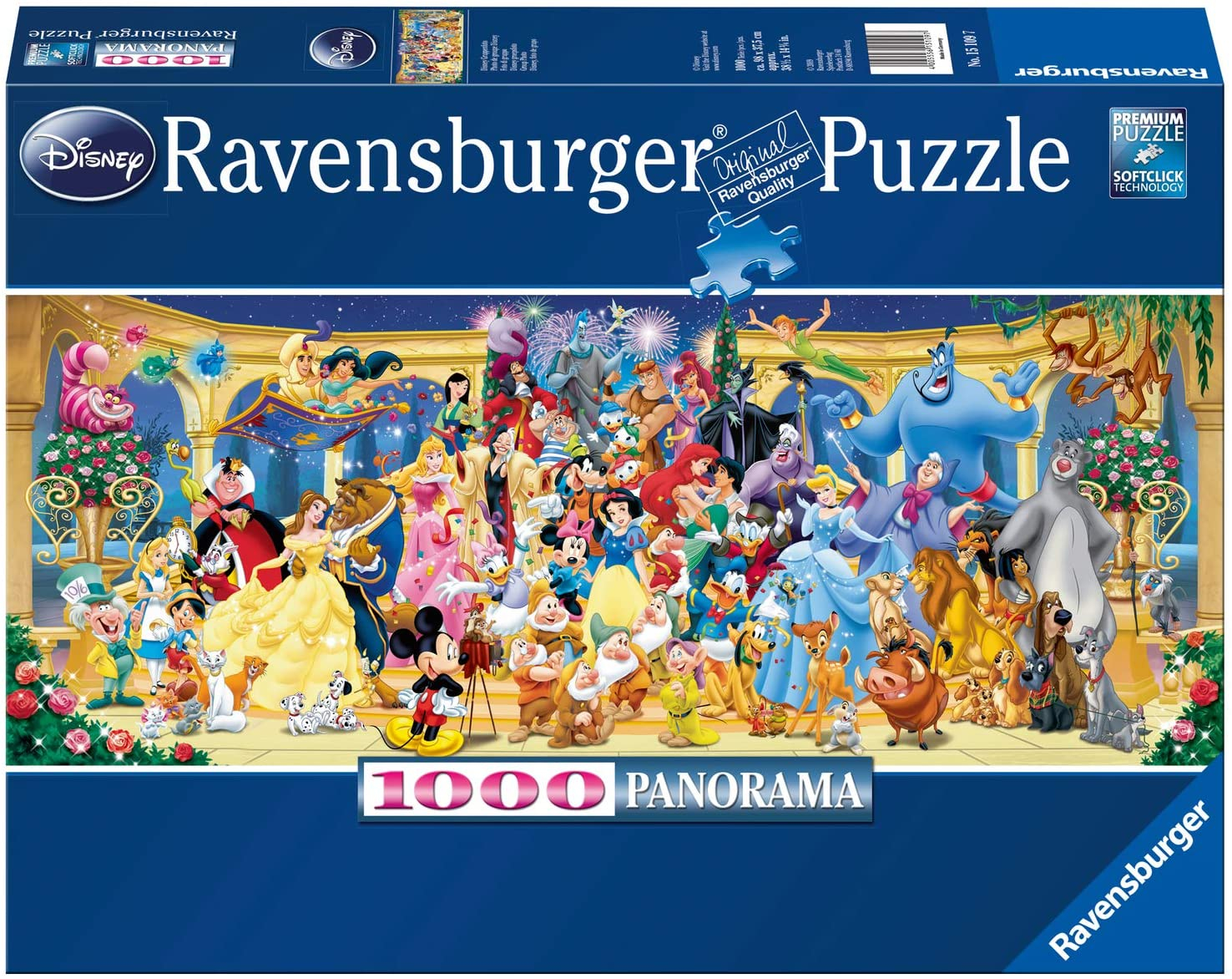 Foto 2 pulgar | Venta Internacional-  Ravensburger - Puzzle Panorama: Disney, Colección Panorama, 1000 Piezas, Puzzle Adultos