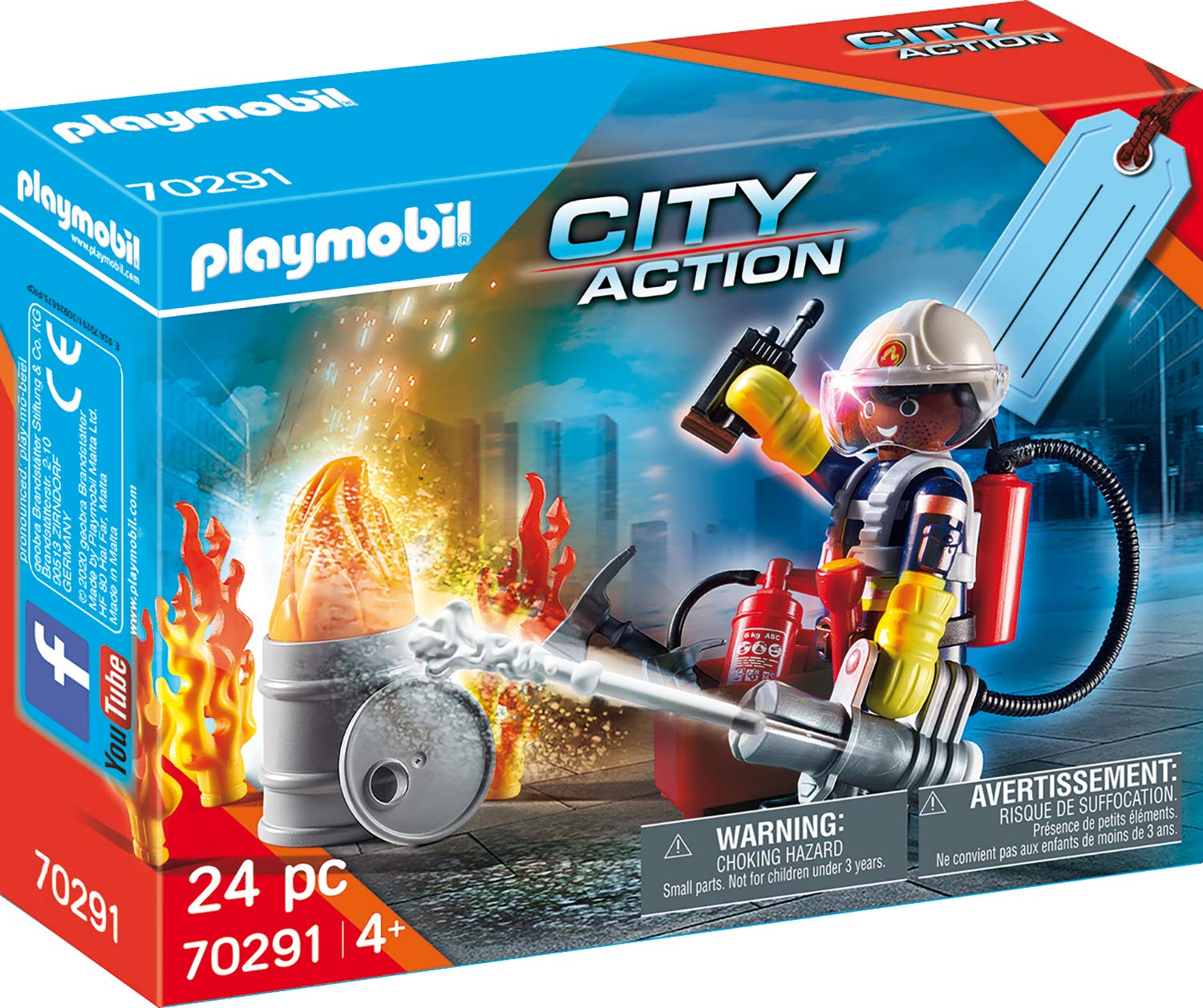 Foto 2 pulgar | Venta Internacional-  Playmobil - City Action Fire Rescue Gift Set