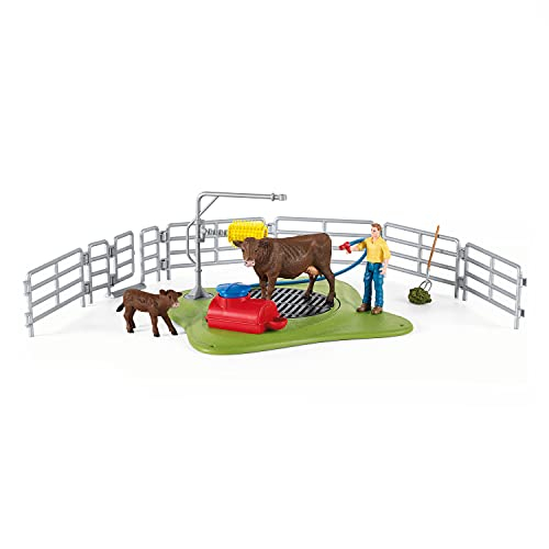 Venta Internacional-  Schleich Juego De 16 Piezas, Juguetes De Animales De Granja Para Niños De 3 A 8 Años, Happy Co