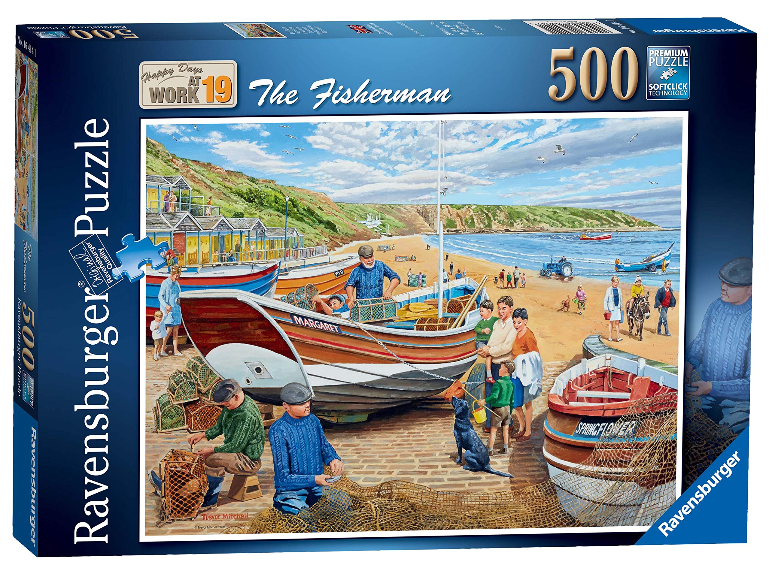 Ravensburger 16414 Happy Days At Work No.19-the Fisherman 500 Piezas - Venta Internacional