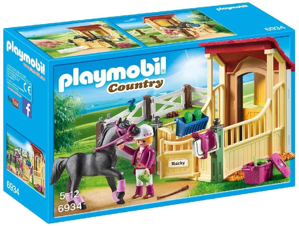 Foto 1 | Venta Internacional-  Playmobil Caballo Arabe Con Establo, Multicolor