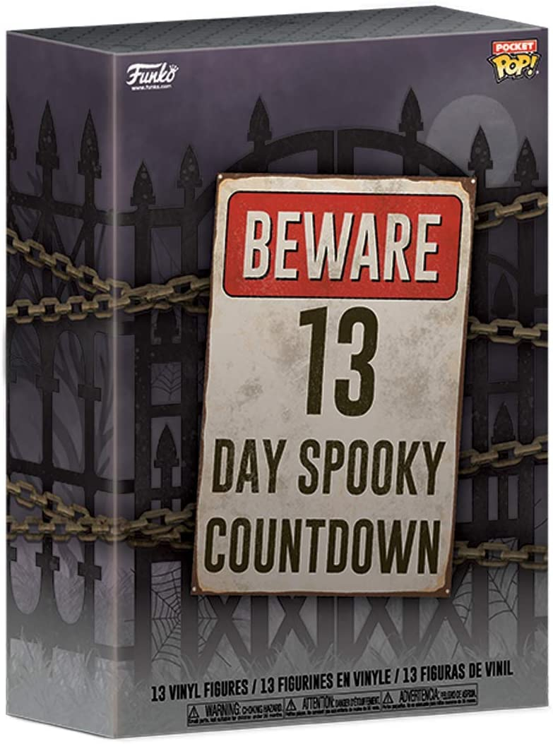 Foto 2 pulgar | Venta Internacional-  Funko- Advent Calendar: Pocket Pop: 13-day Spooky Countdown Figura Coleccionable, Multicolor (48