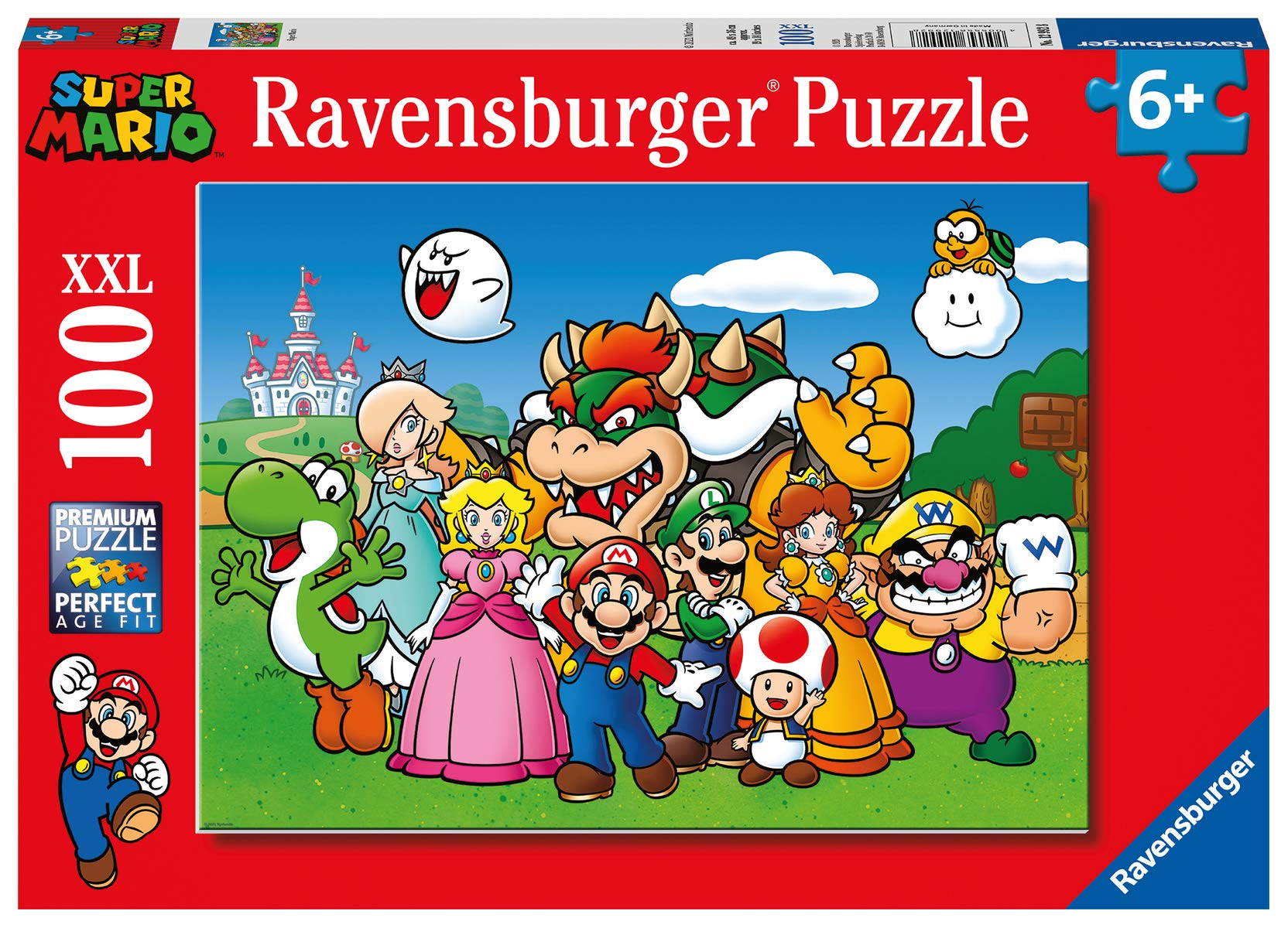 Foto 1 | Rompecabezas Ravensburger Super Mario 100 Piezas - Venta Internacional
