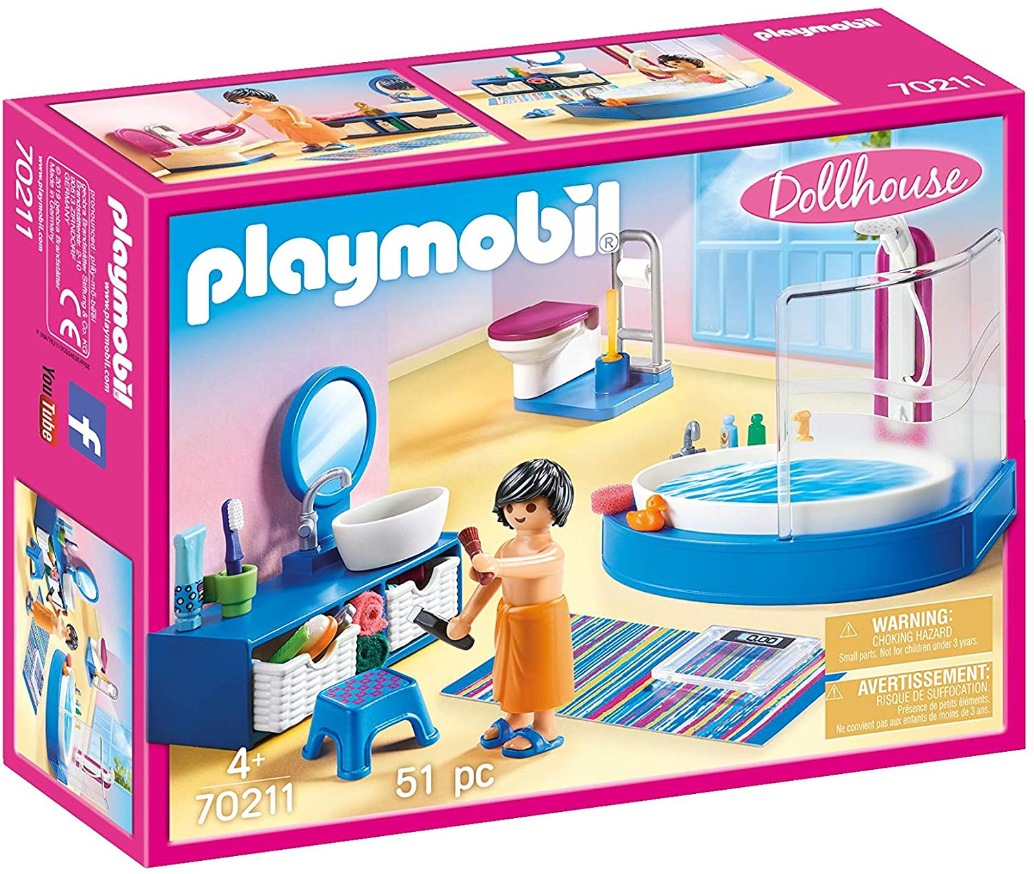 Foto 2 pulgar | Venta Internacional-  Playmobil Baño Con Regadera, Multicolor