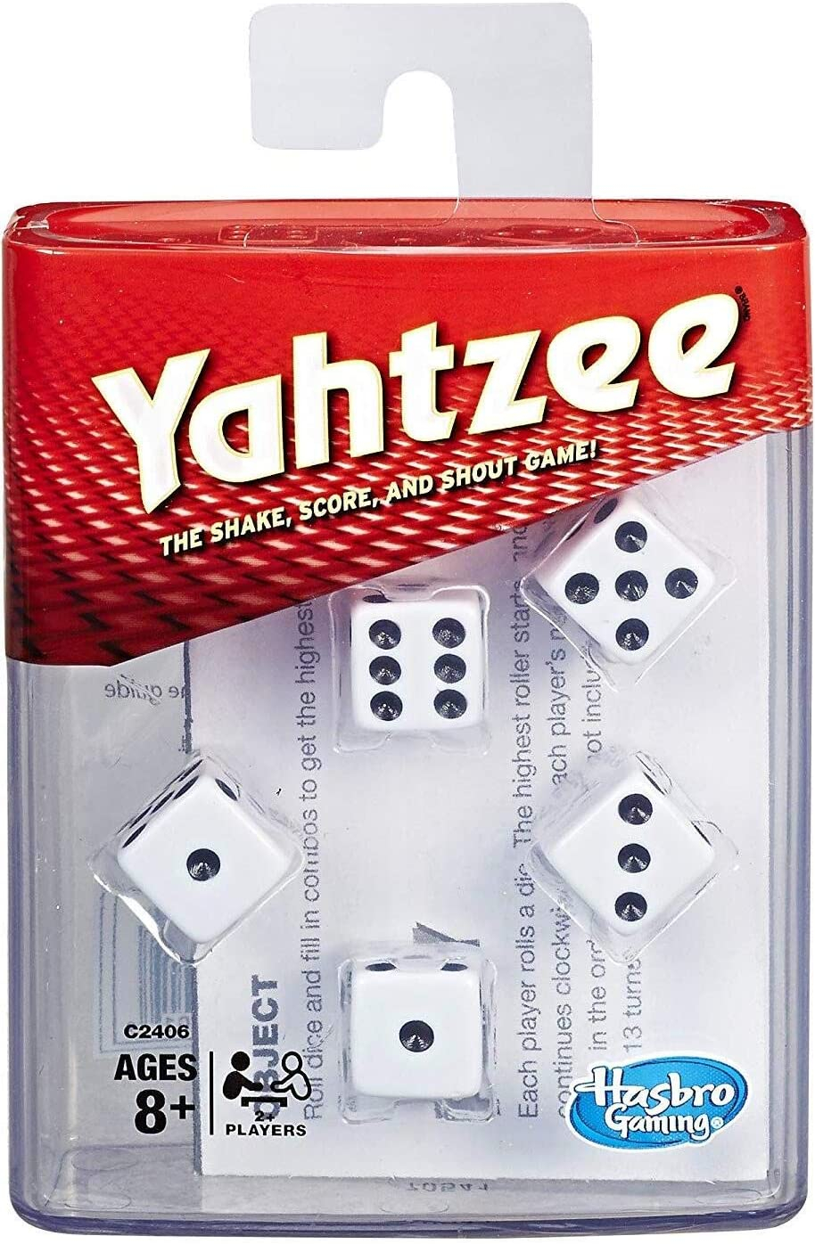 Foto 2 pulgar | Venta Internacional-  Hasbro Gaming Yahtzee Juego De Mesa