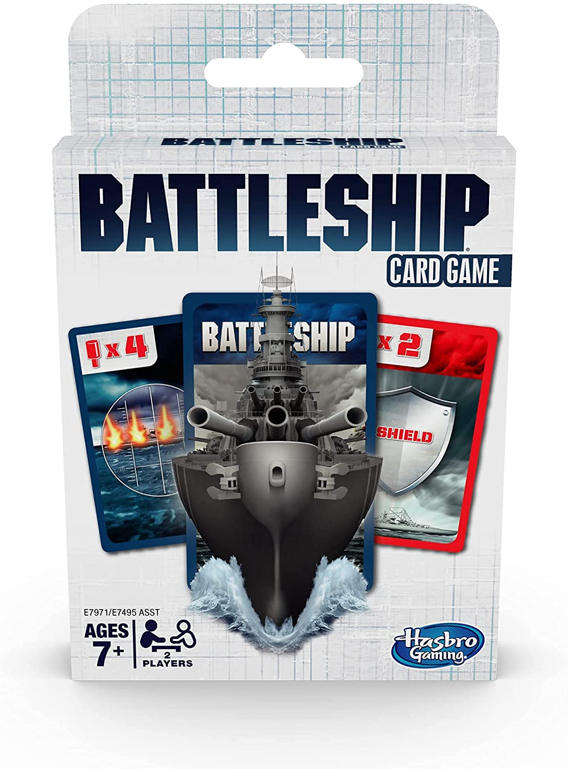 Venta Internacional-  Hasbro Gaming Classic Card Games Battleship Toy