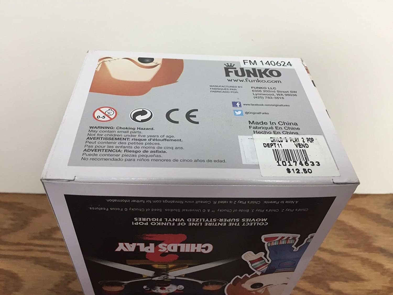 Foto 3 pulgar | Venta Internacional-  Funko Pop Vinyl: Horror: Chucky, Multicolor, Standard (3362)