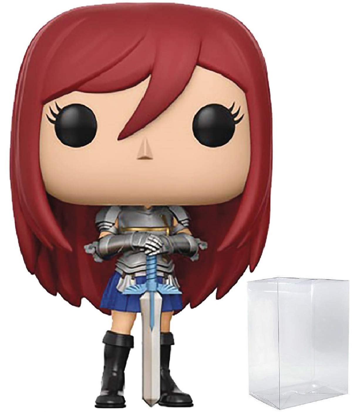 Foto 2 pulgar | Venta Internacional-  ¡funko Pop! Anime: Fairy Tail - Figura Erza De Vinil Escarlata (con Estuche Protector Pop Box)