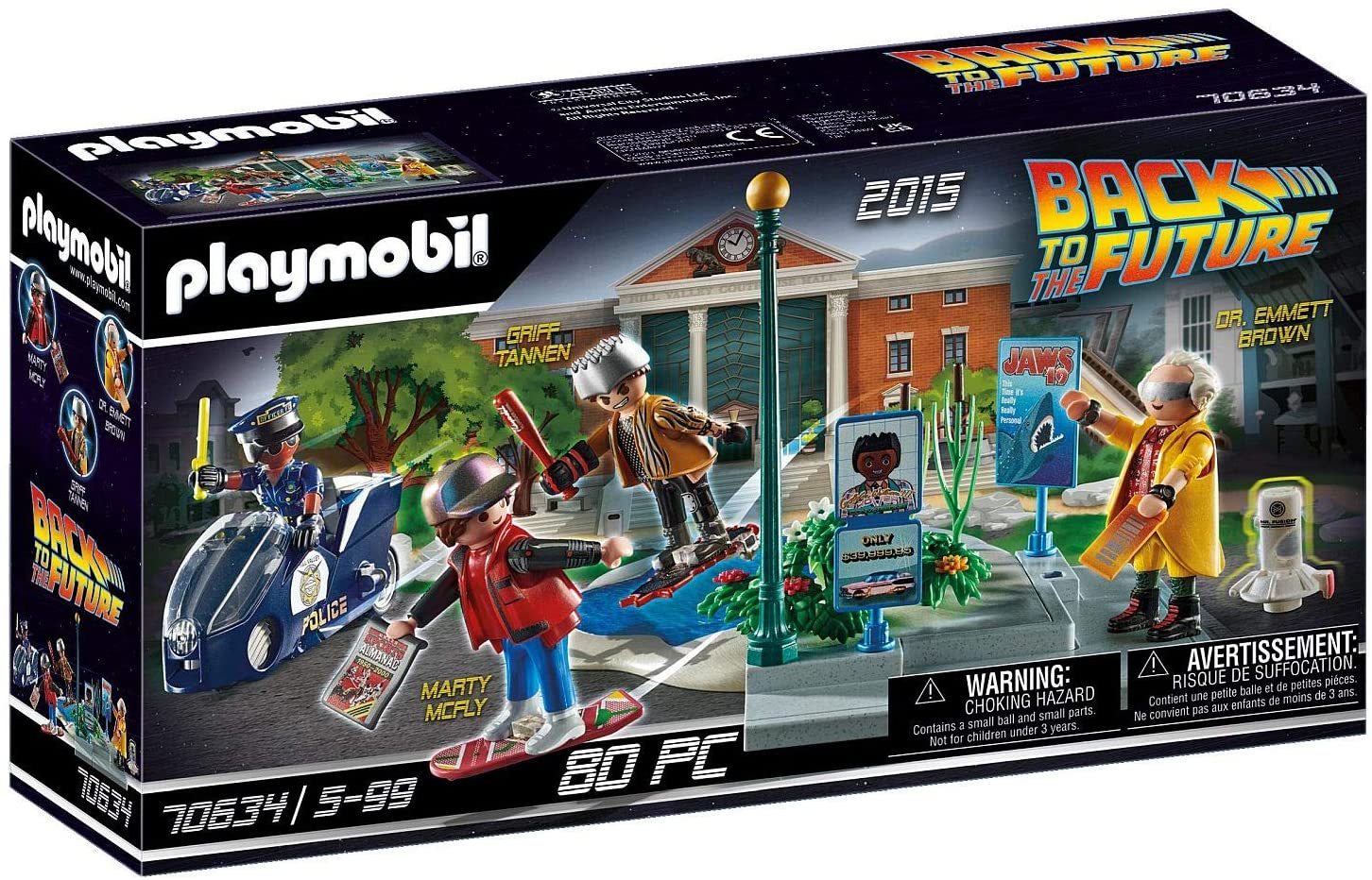 Venta Internacional-  Playmobil Back To The Future Part Ii Hoverboard Chase