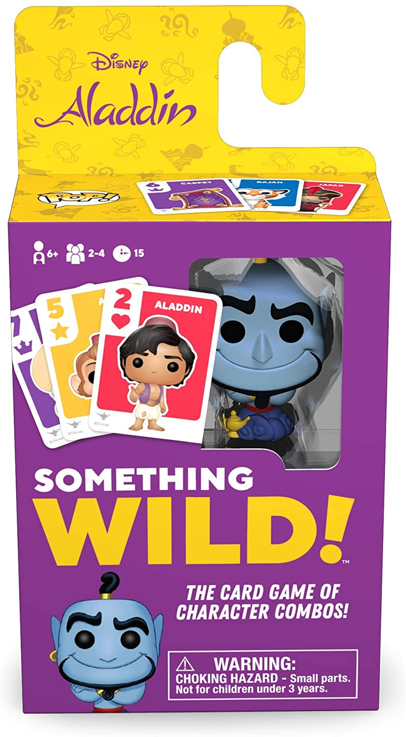 Foto 2 pulgar | Venta Internacional-  Funko 49357 Board Games 49357 Signature Something Wild Card Game-aladdin - Genie, Multicolour