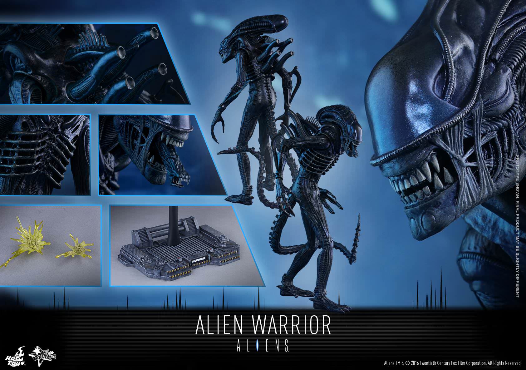 Foto 3 pulgar | Alien Warrior 1/6 Hot Toys Aliens