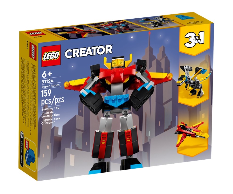 Lego Creator 3 En 1 Robot Invencible