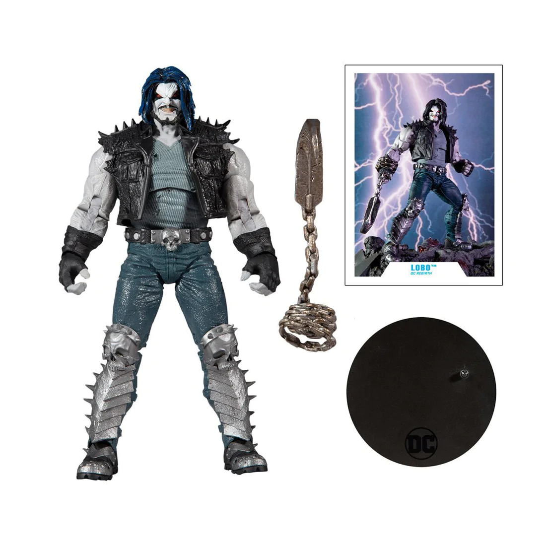 Lobo Mcfarlane Toys Dc Rebirth