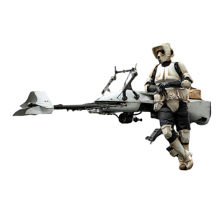 Foto 1 | Scout Trooper And Speeder Bike (mandalorian) Tms-017 Hot Toys