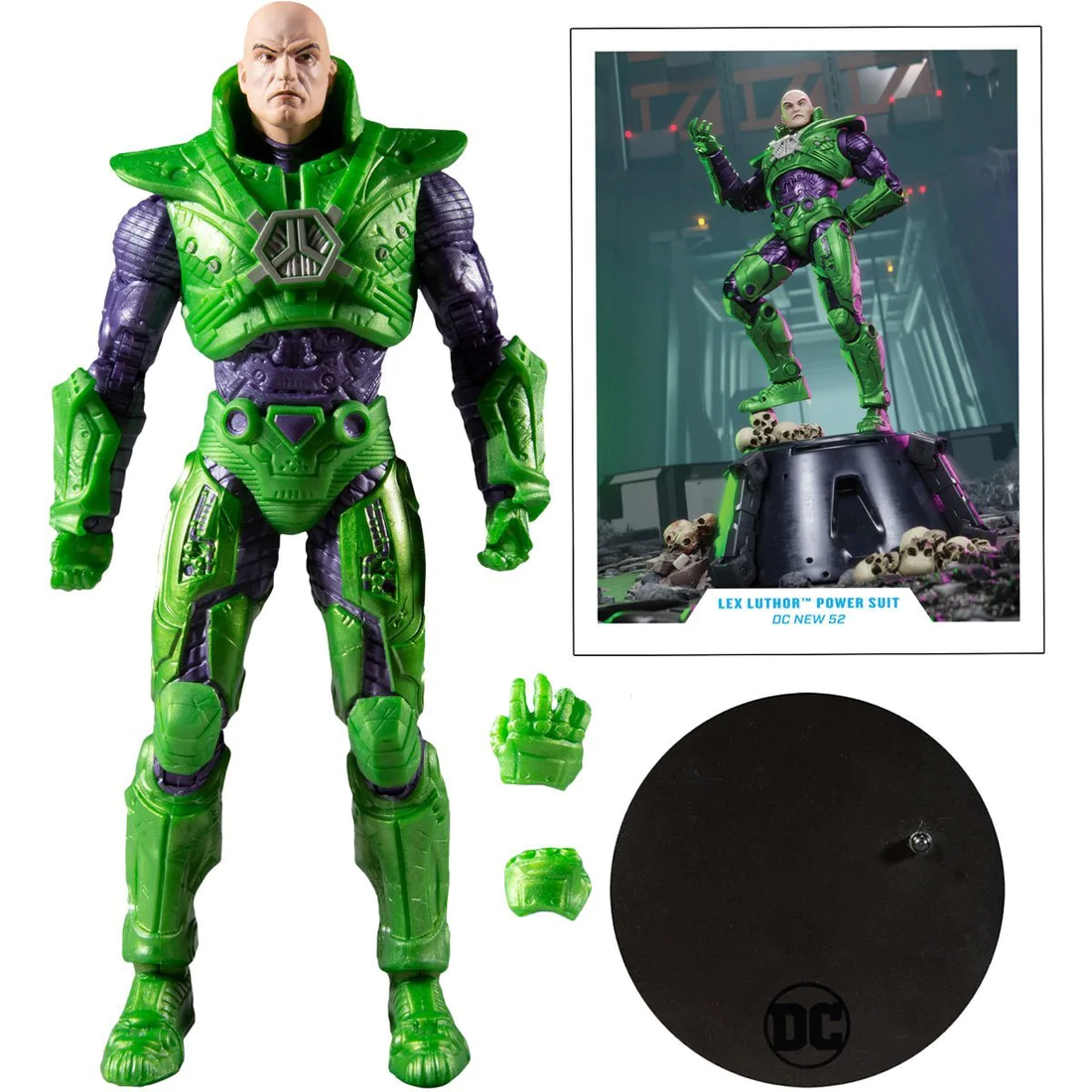 Lex Luthor Green Power Suit Mcfarlane Toys Dc