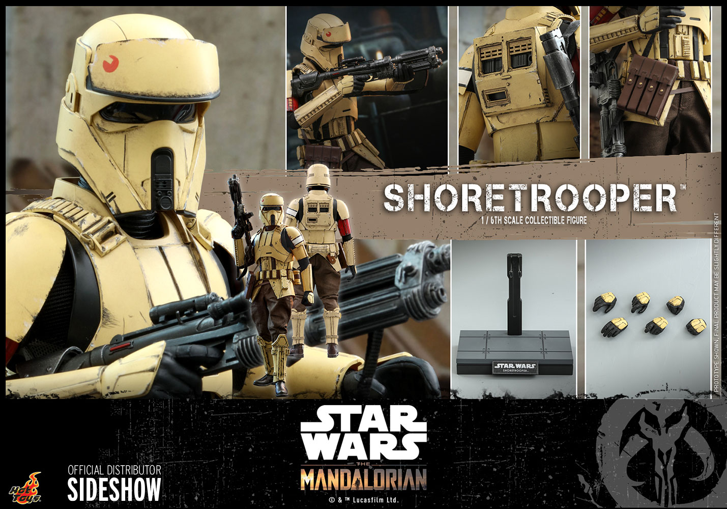 Foto 3 pulgar | Shoretrooper (mandalorian) Tms-031 Hot Toys