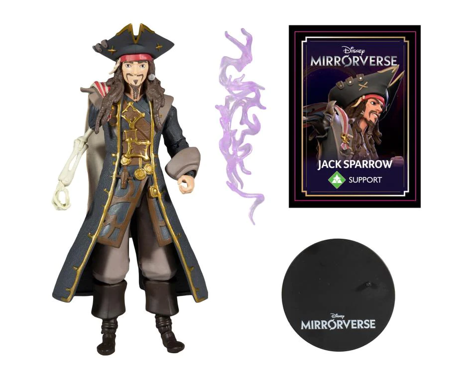 Foto 2 pulgar | Jack Sparrow Mcfarlane Toys Disney Mirrorverse