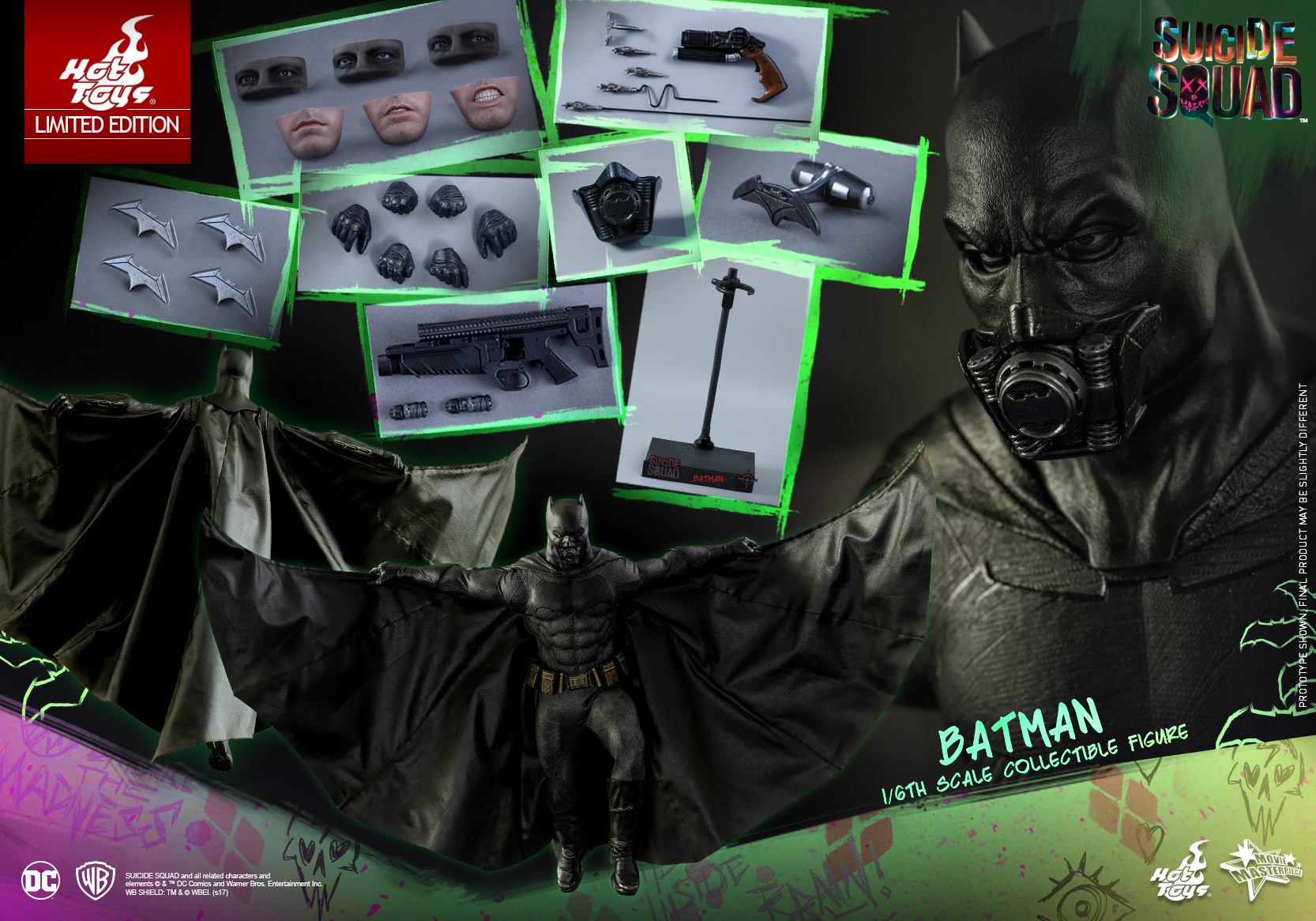 Foto 2 | Batman Exclusive 1/6 Hot Toys Suicide Squad