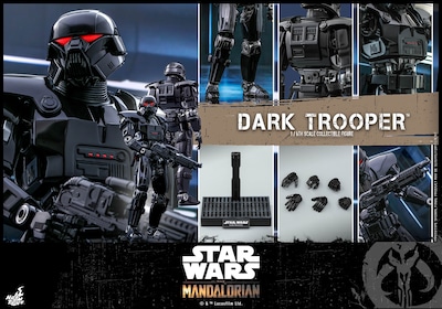 Foto 2 | Dark Trooper 1/6 Hot Toys Star Wars The Mandalorian