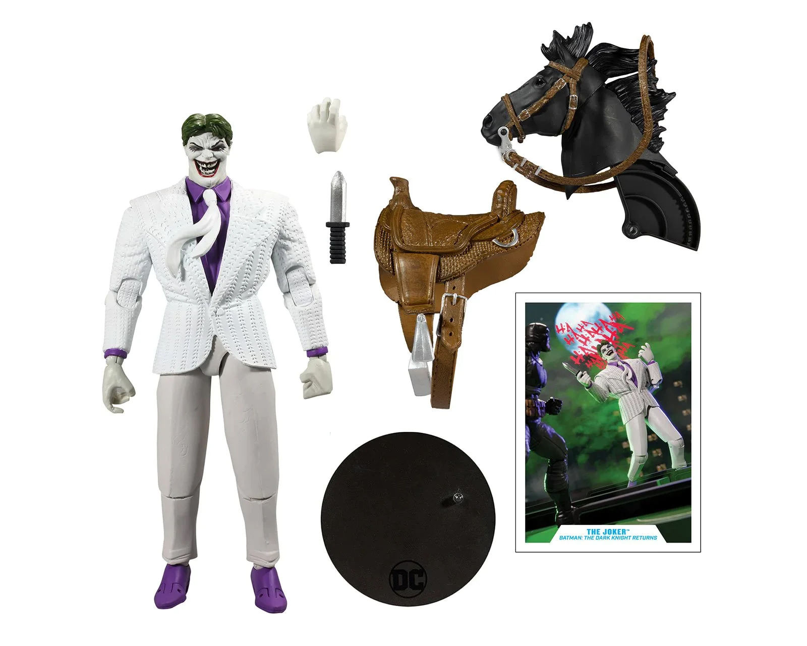 Foto 3 pulgar | The Joker Mcfarlane Toys The Dark Knight Returns