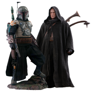 Foto 1 | Boba Fett Deluxe Hot Toys Star Wars The Mandalorian