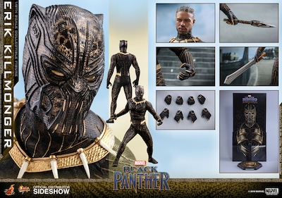 Foto 2 | Killmonger 1/6 Hot Toys Black Panther