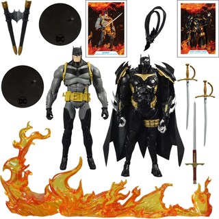 Foto 1 | Batman Vs. Azrael Mcfarlane Toys Curse Of The White Knight