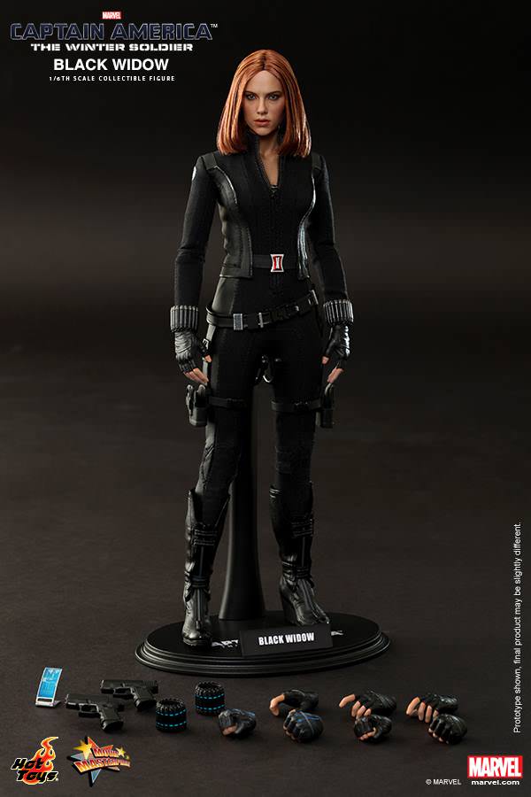 Foto 3 pulgar | Black Widow 1/6 Hot Toys The Winter Soldier