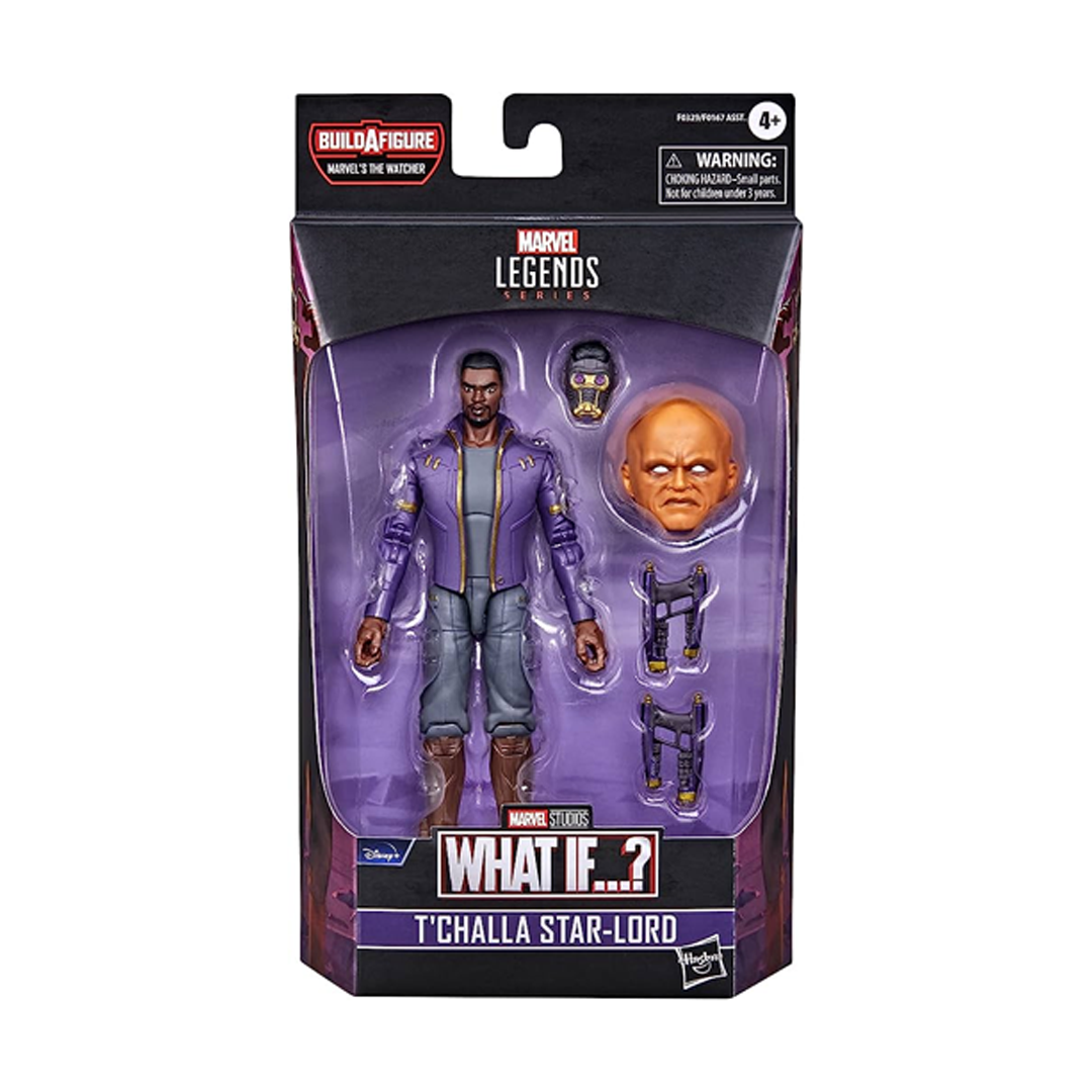 Foto 4 pulgar | T'challa Star-lord Hasbro Legends Marvel What If…?