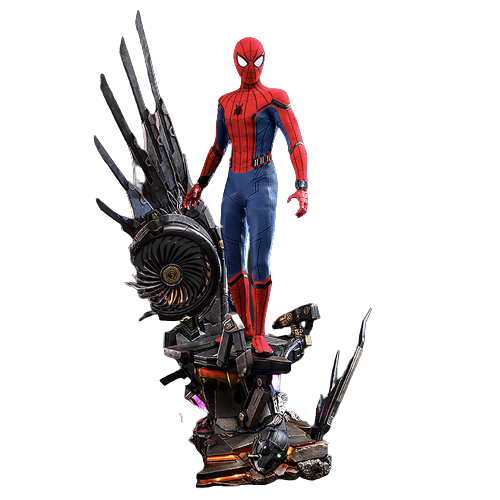 Foto 1 | Spider-Man Deluxe S.E 1/4 Hot Toys Homecoming