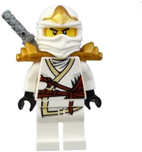 Foto 2 pulgar | Venta Internacional - Lego Ninjago Zane Zx Minifigura Con Armadura Y Espada Katana