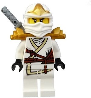Foto 1 | Venta Internacional - Lego Ninjago Zane Zx Minifigura Con Armadura Y Espada Katana