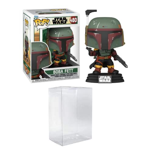 Foto 2 pulgar | Venta Internacional - ¡funko Pop! Star Wars: Libro De Boba Fett - Boba Fett Con Protector Pop Ecotek