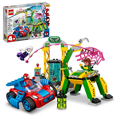 Foto 2 pulgar | Venta Internacional - Lego Marvel Spidey Y Sus Increíbles Amigos Spider -man En El Kit De Edificios De Doc Ock Lab