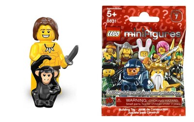 Foto 1 | Venta Internacional - Mini Figura De Lego Series 7 Jungle Boy