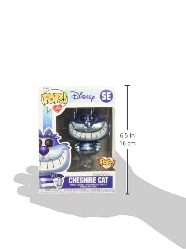 Foto 6 pulgar | Venta Internacional - ¡funko Pop! Disney: Make A Wish - Gato De Cheshire (metálico)
