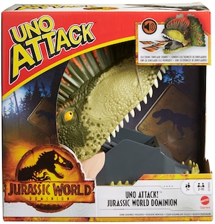 Foto 1 | Venta Internacional - Juego De Cartas Con Lanzador De Cartas De Dinosaurio Jurassic World