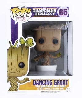 Foto 1 | Venta Internacional - ¡funko Pop! Marvel: Figura De Acción Dancing Groot Bobble, Multicolor, 3.75 Pulgadas