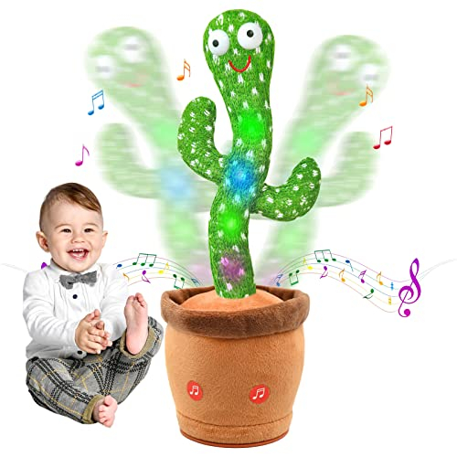 Foto 2 pulgar | Venta Internacional - Cactus Bailarin Para Bebés Y Niños, Graba, Imita Y Canta, Con Luces Led