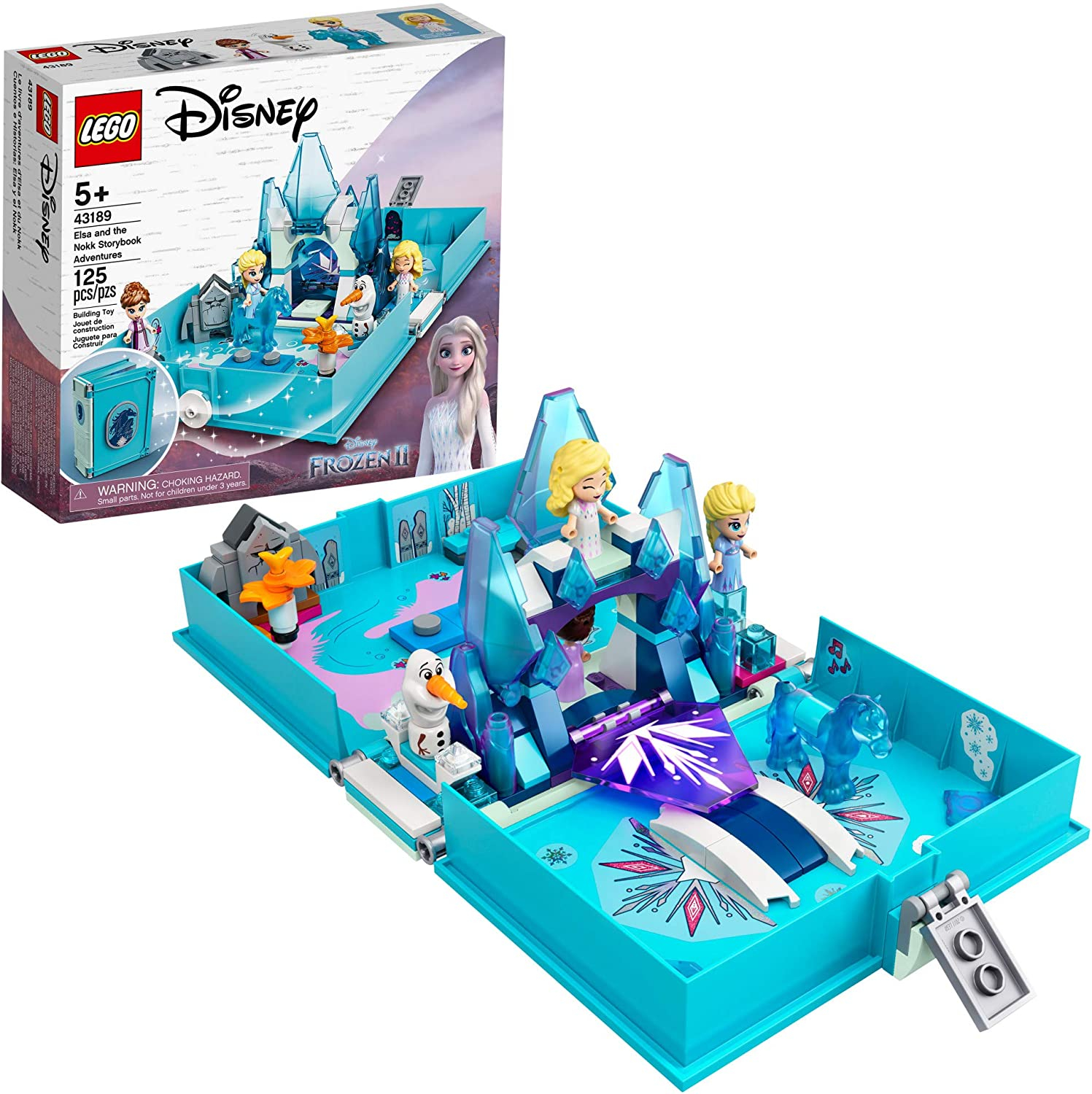 Venta Internacional - Lego Disney Elsa Y The Nokk Storybook Adventures 43189, Un Kit De Juguete De Construcción (12