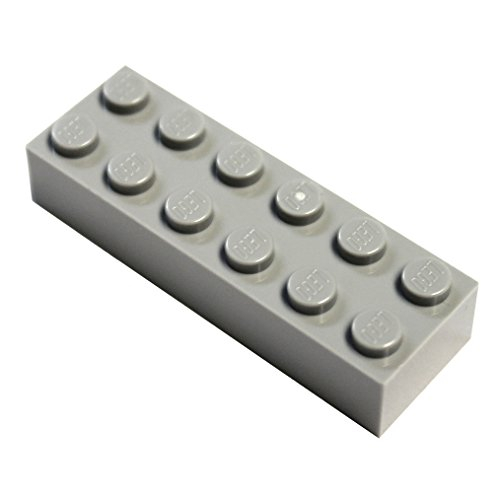 Foto 2 pulgar | Venta Internacional - Lego Partes Y Piezas: Gris Claro (gris Piedra Mediano) 2x6 Ladrillo X20