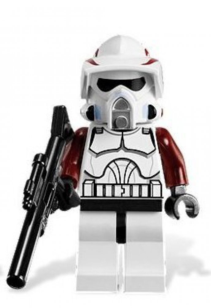 Foto 2 pulgar | Venta Internacional - Lego Star Wars Elite Arf Clon Trooper Minifigura Con Rifle Largo Del Set 9488