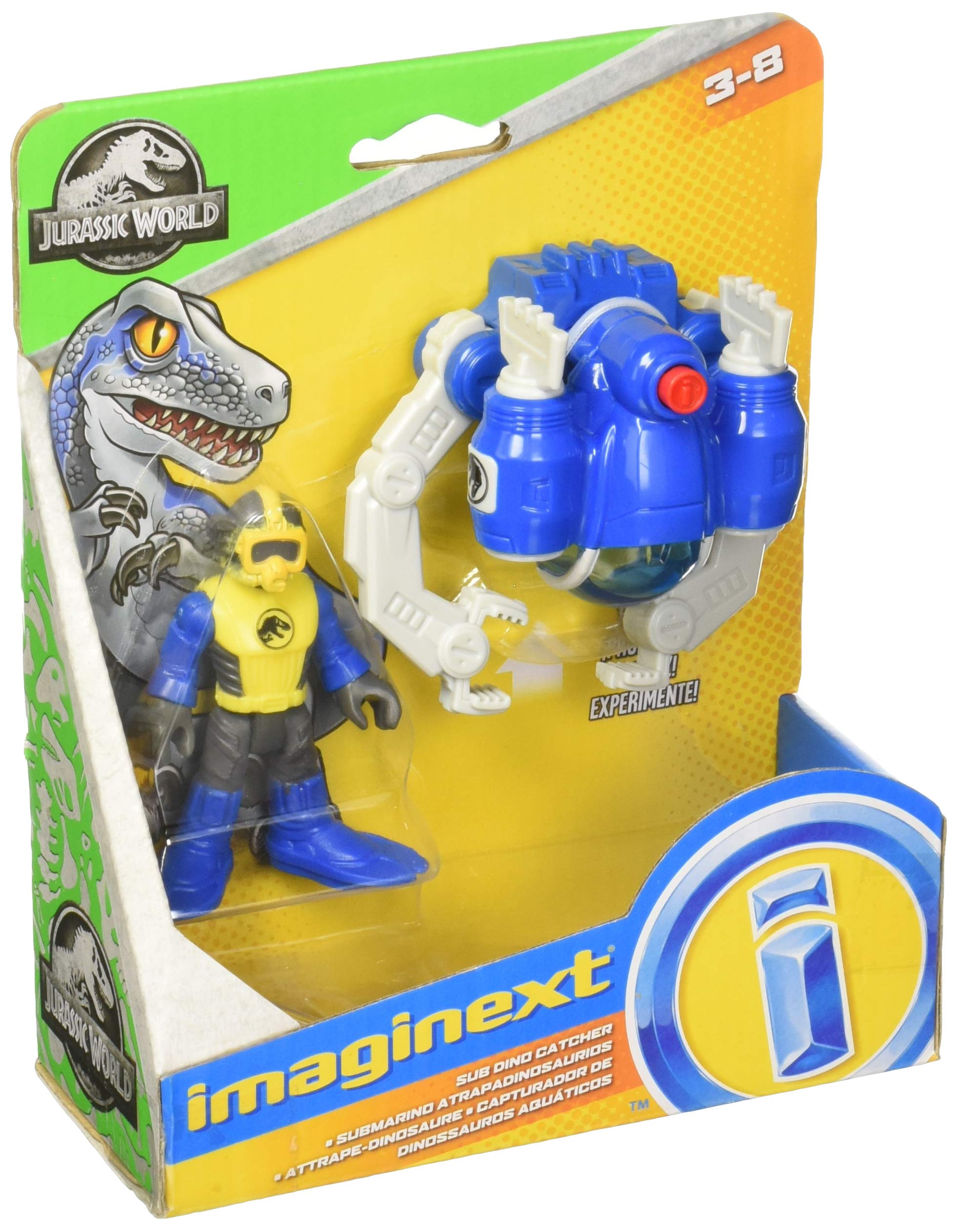 Venta Internacional - Fisher -price Imaginext Jurassic World, Sub Dino Catcher